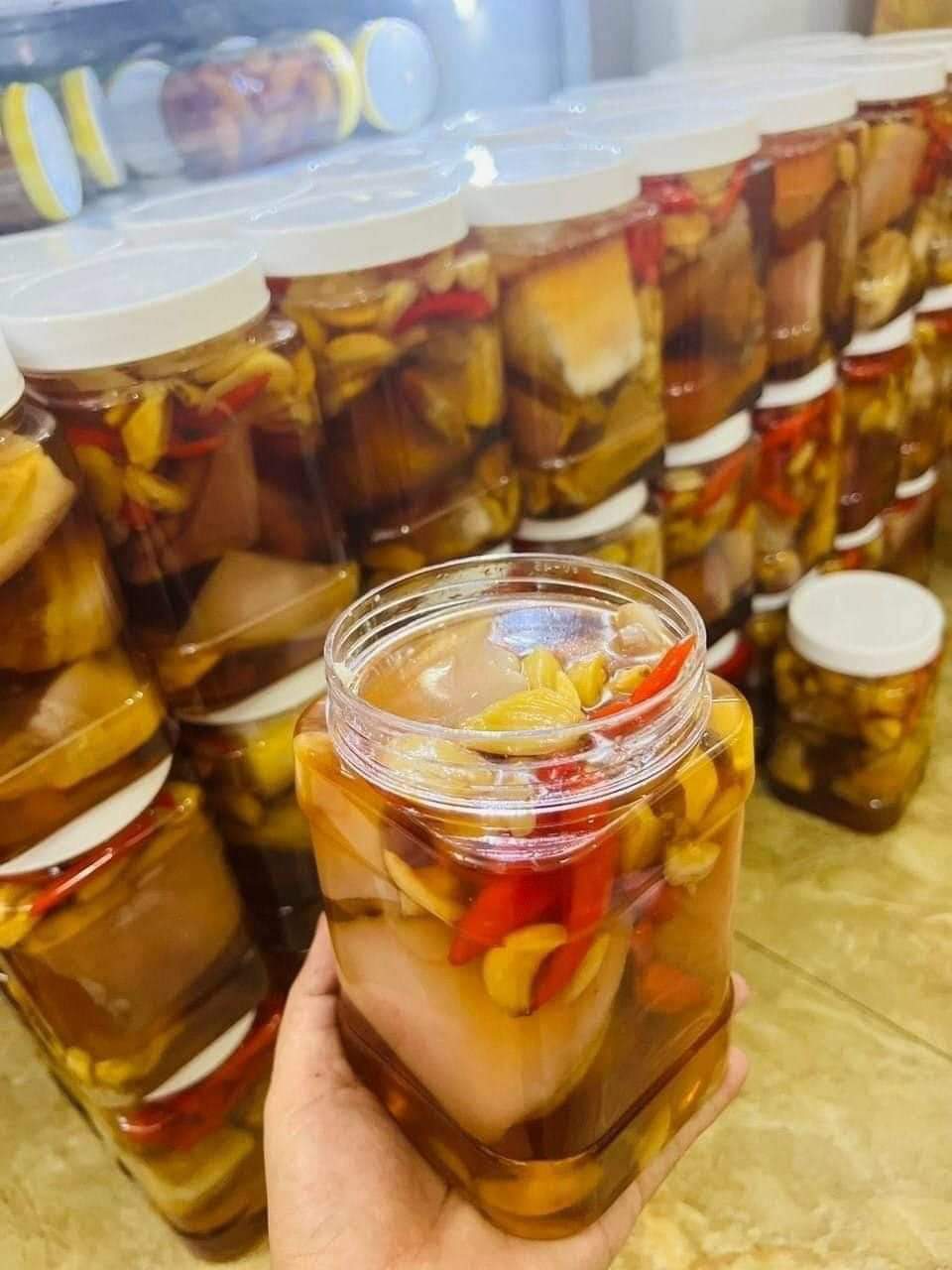 Thịt Ba chỉ ngâm mắm